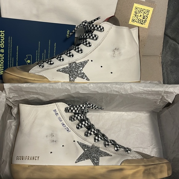 Brand new in box Golden Goose high tops size 39 - Picture 4 of 12